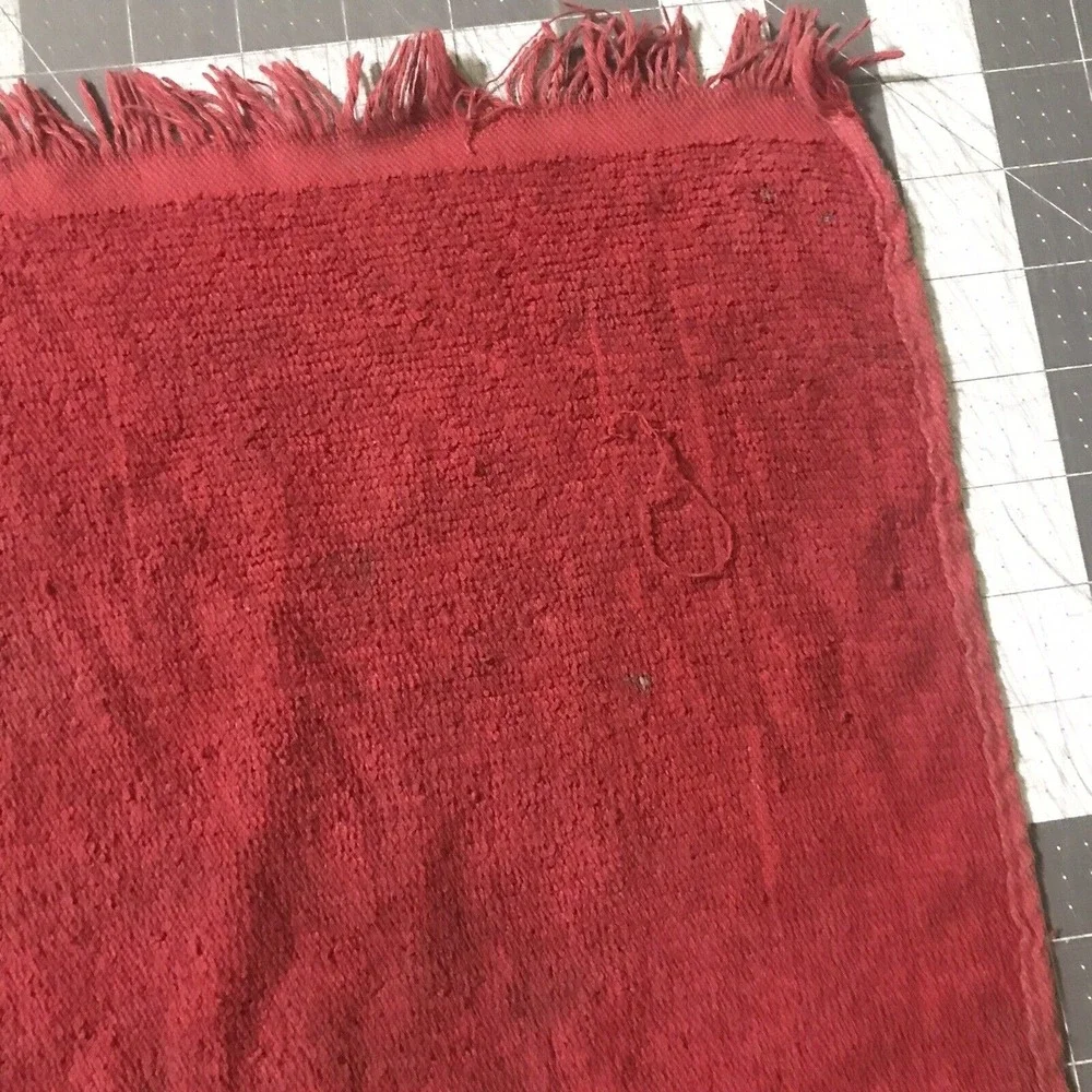 Mens State Bowling Tournament 1991 Lafayette Indiana 81st Towel Red‎ FLAW